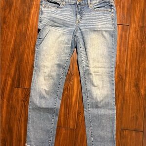 Torrid Light Blue Boyfriend Straight Vintage Stretch Jeans